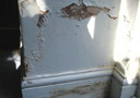 rising damp flaking plaster